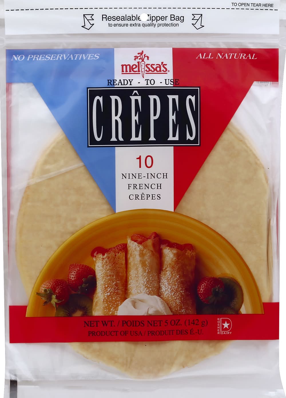 Melissa's 9" French Crepes (5.1 oz)
