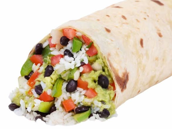 Vegetarian Breakfast Small Burrito