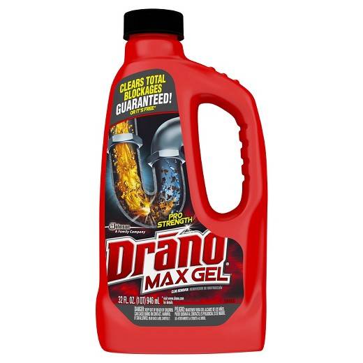 Drano- Max Gel Clog Remover- 12/32 oz (12 Units per Case)