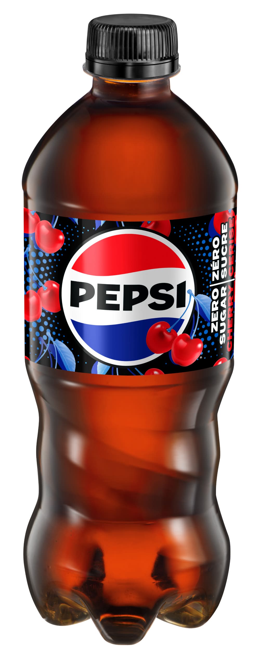 Pepsi Zero Sugar Soft Drink, Wild Cherry (591 ml)