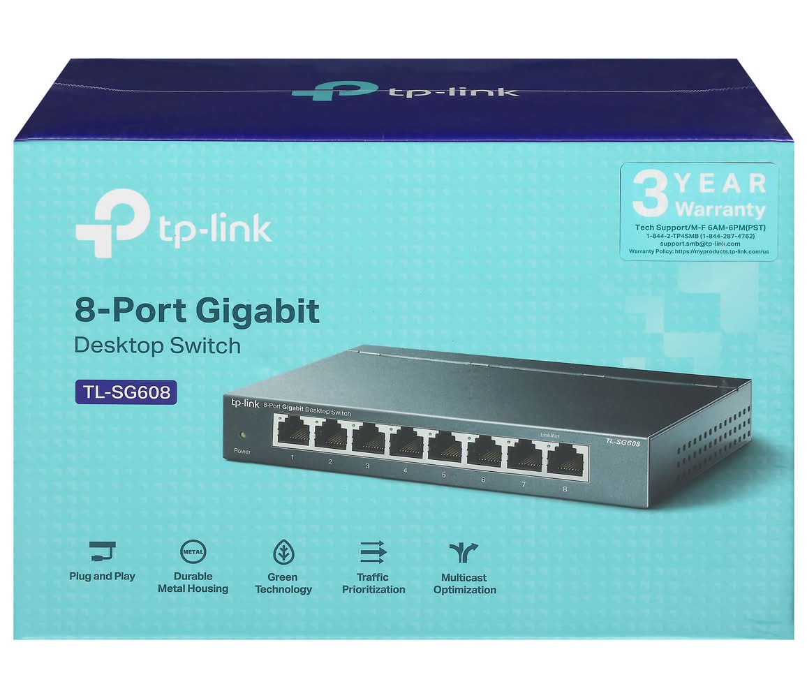 TP-Link 8-Port Gigabit Desktop Switch
