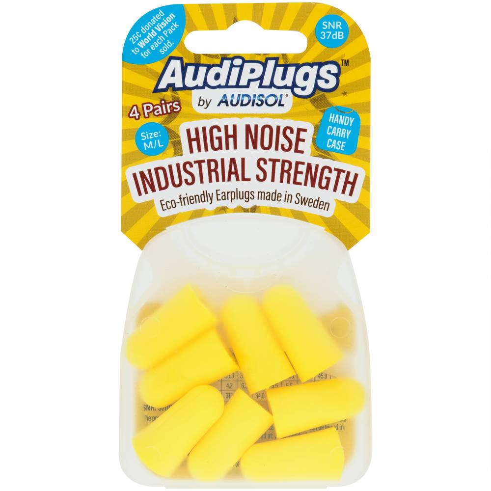Audiplugs HighNoise Indust Strngth