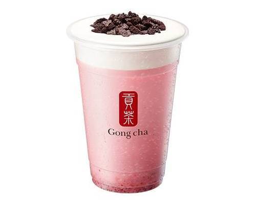 Strawberry Oreo Milk Tea