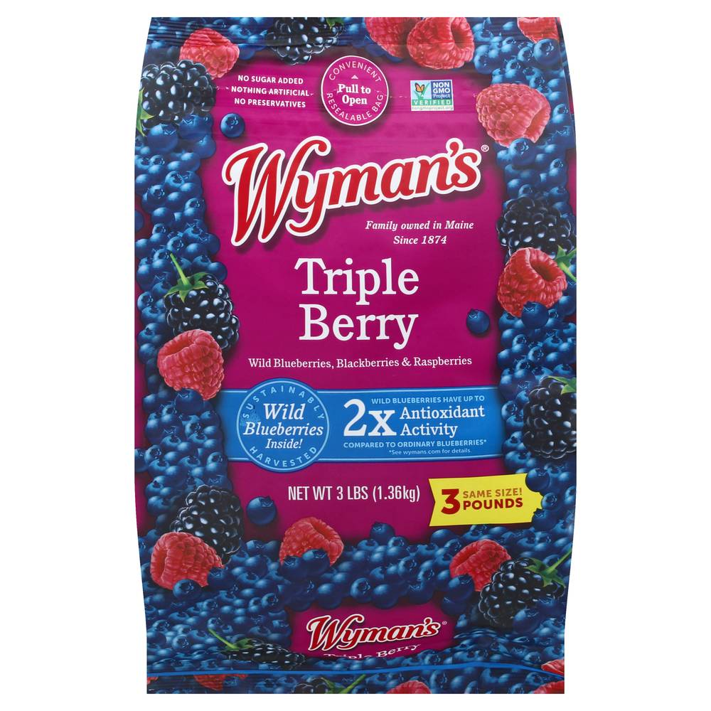 Wyman's Triple Berry (3 lbs)