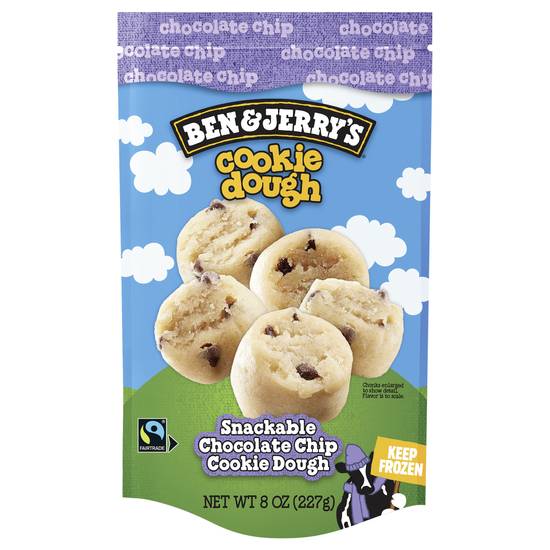 Ben & Jerry's Snackable Cookie Dough (chocolate chip)