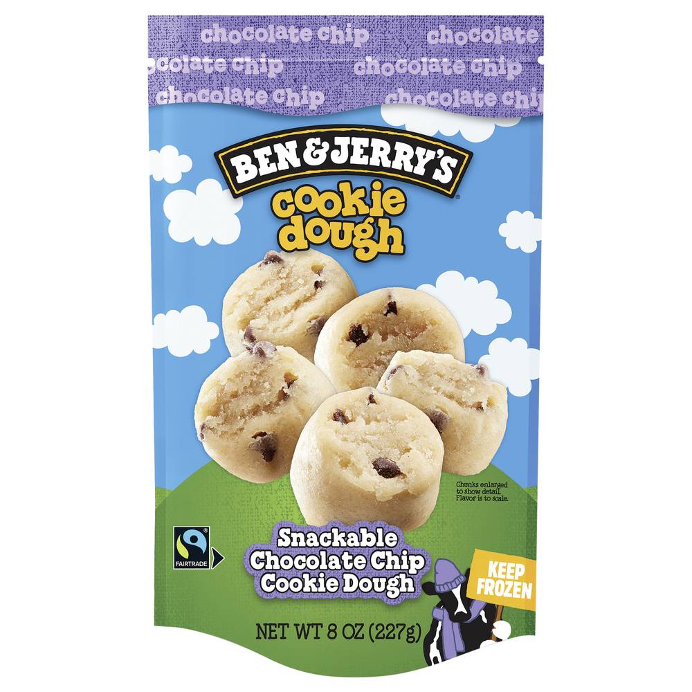 Ben & Jerry's Snackable Chocolate Chip Cookie Dough (8 oz)