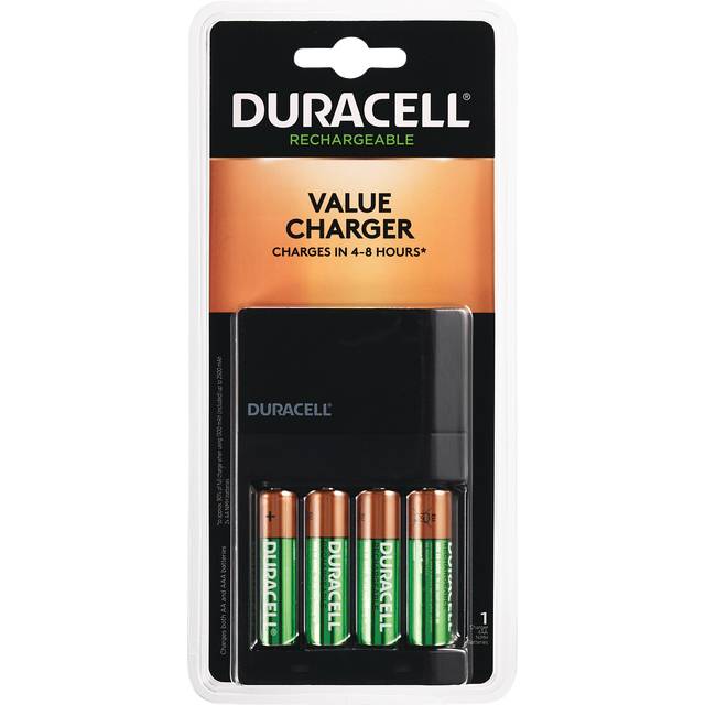 Duracell Ion Speed 1000 Battery Charger Kit w/4 AA #is1000