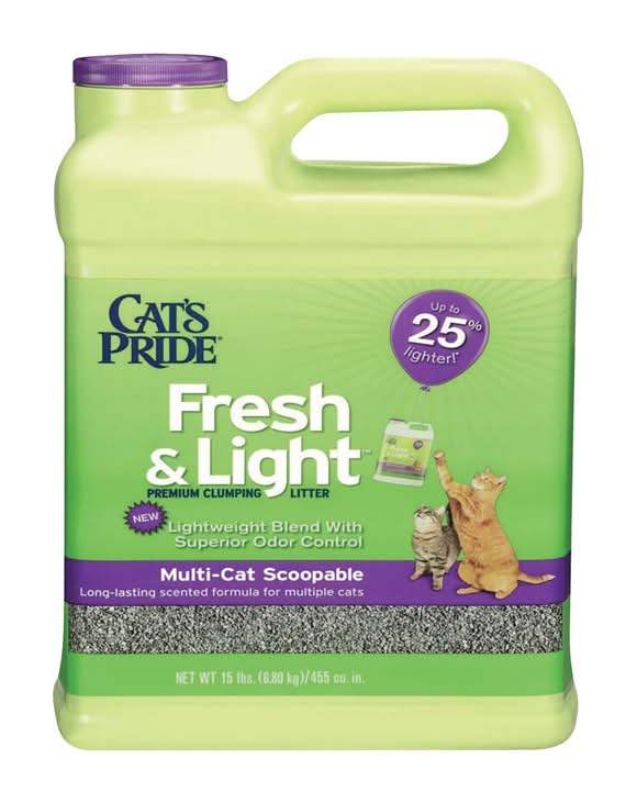 Cat'S Pride Fresh And Clean Scent Cat Litter 15 Lb