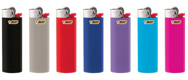 BIC® Classic Lighters, Assorted Colors, Pack Of 2 Lighters