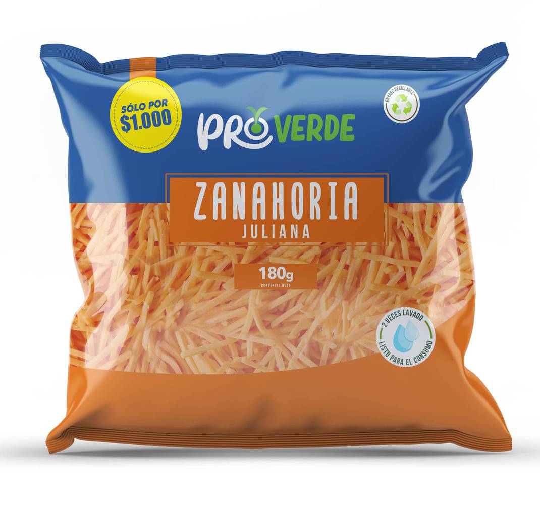 Pró Verde · Ensalada de zanahoria en juliana (180 g)