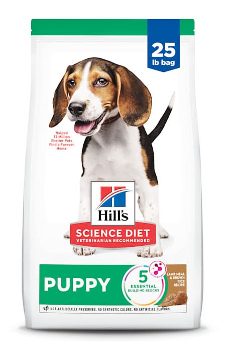 Hill's Science Diet Lamb Meal & Brown Rice Recipe Dry Puppy Food, 25 lbs.