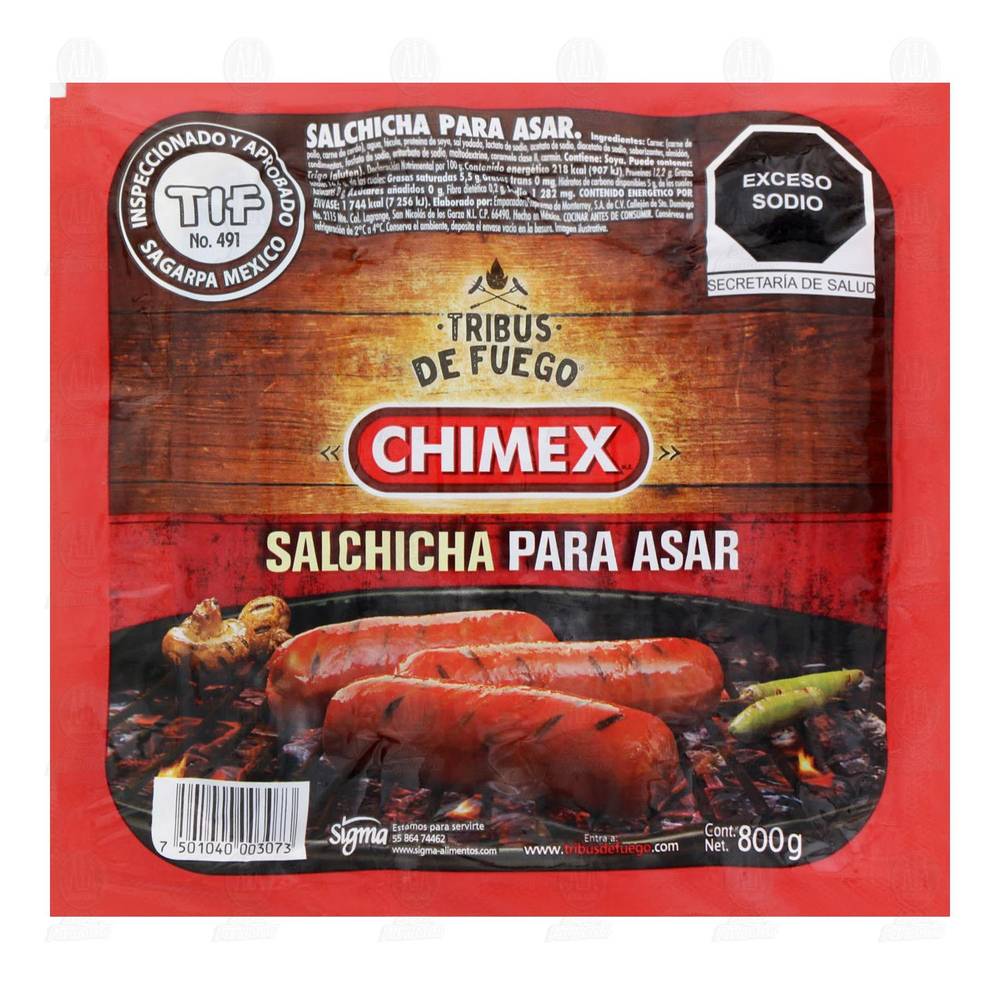 Chimex · Salchicha original para asar (800 g)