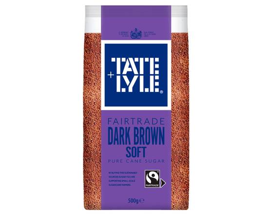 TATE & LYLE DARK SOFT BROWN SUGAR FAIRTRADE (500G)
