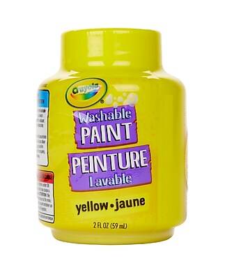 Crayola Washable Kid's Paint, 2 oz., Yellow (54-2234)