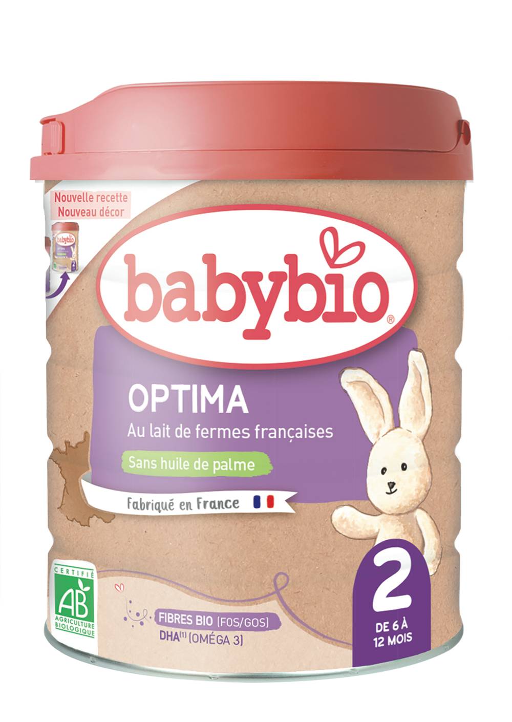 Babybio - Lait bébé en poudre 2ème âge 6 à 12 mois