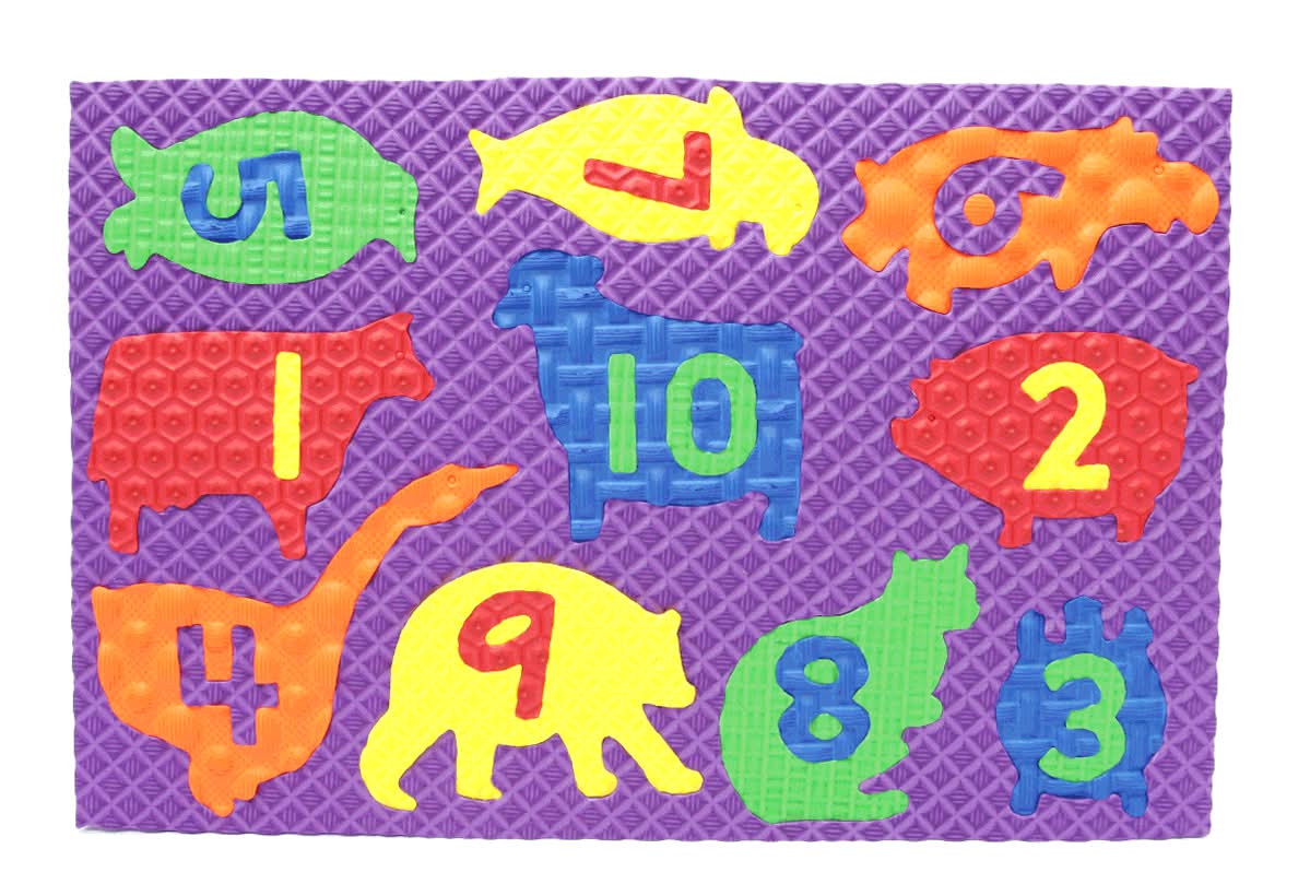 La casita de San Ángel · Foamy animales y números