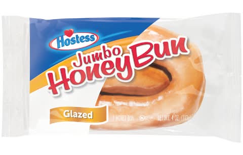 Hostess Jumbo Glazed Honey Bun 4oz