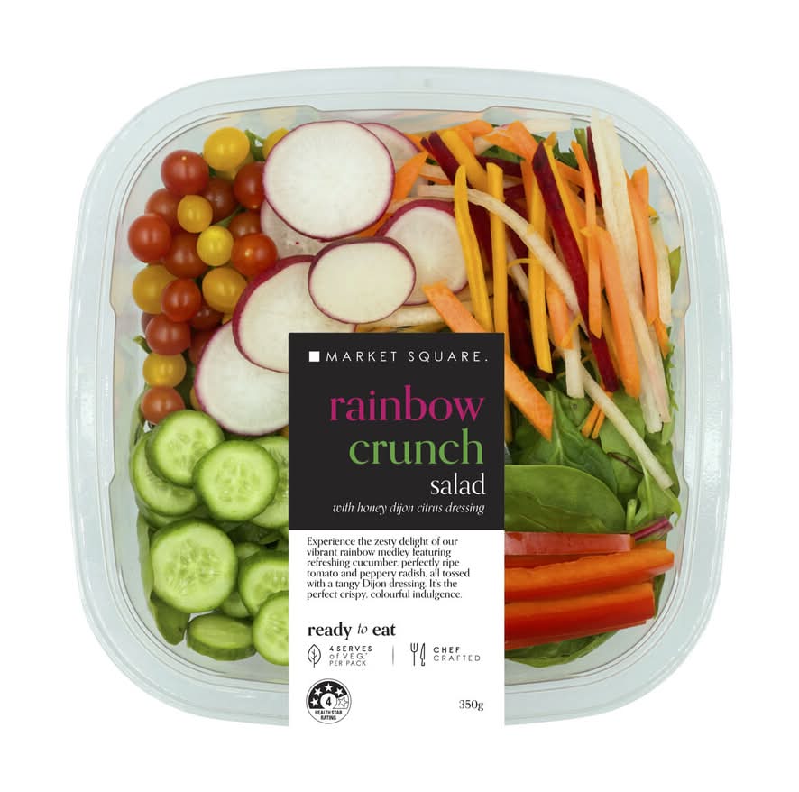 Market Square Rainbow Crunch Salad 350g