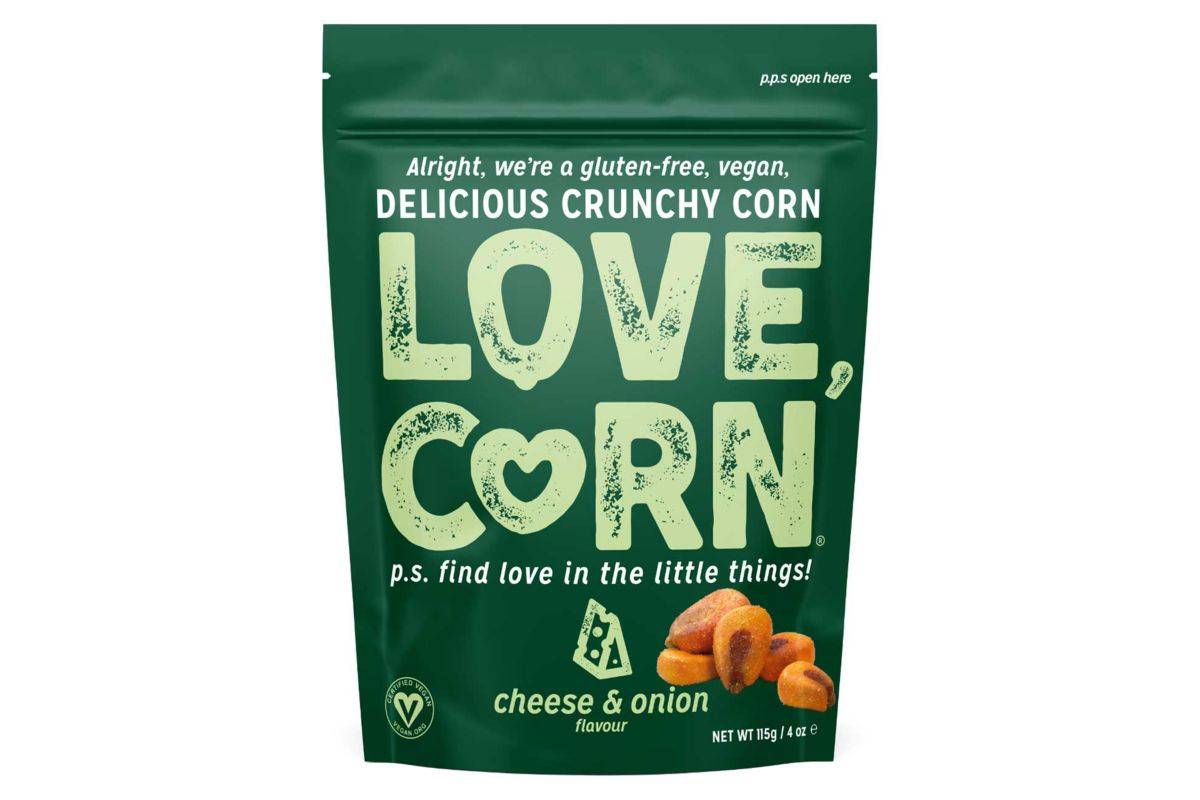 LOVE CORN Cheese & Onion - 115g