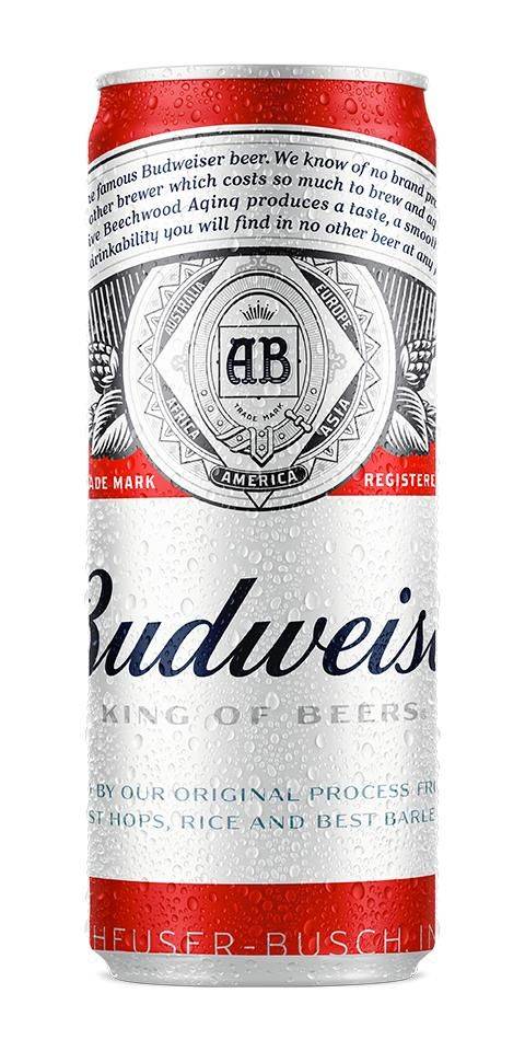 Budweiser cerveja american lager (350 ml)