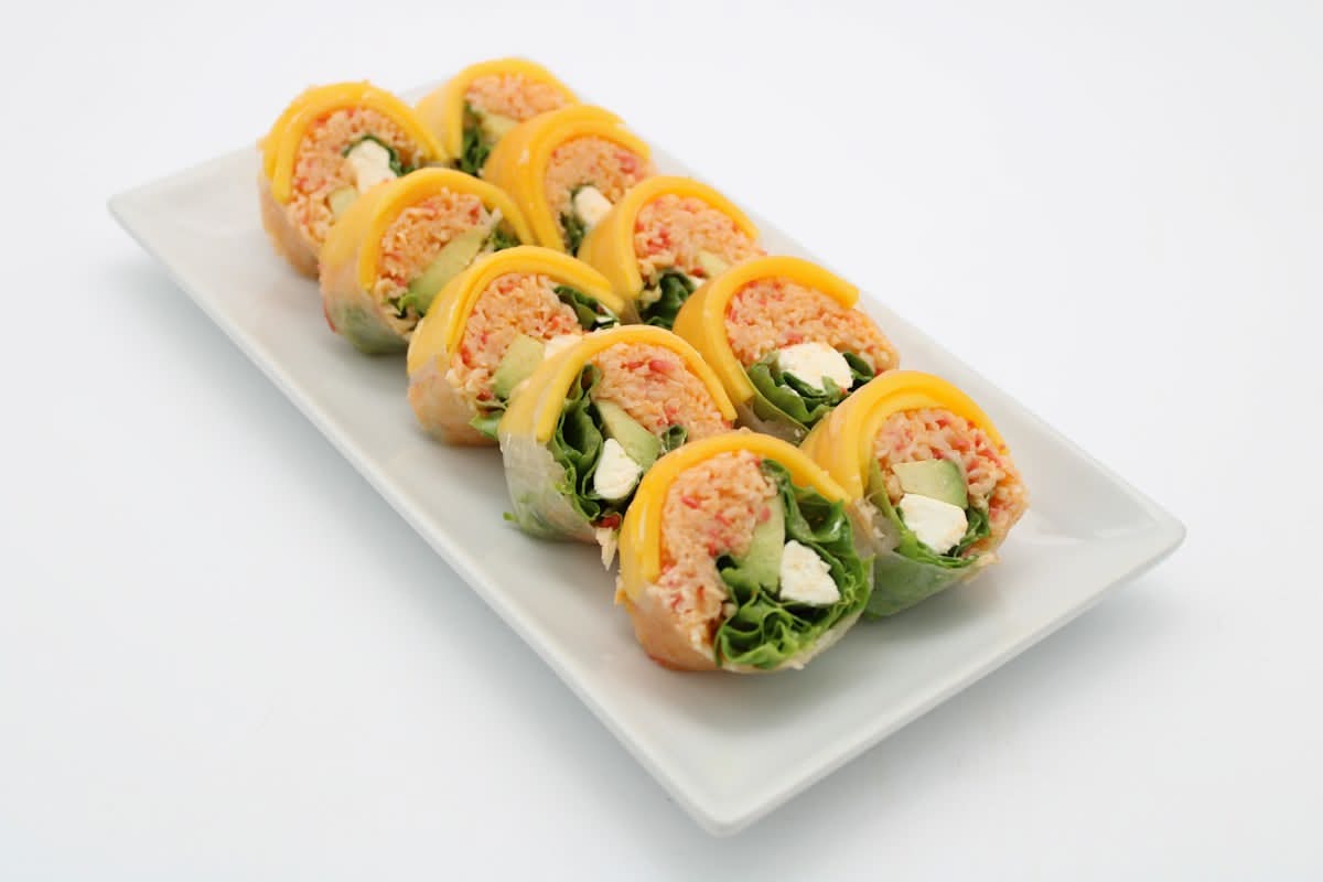 Spicy Mango Salad Wrap
