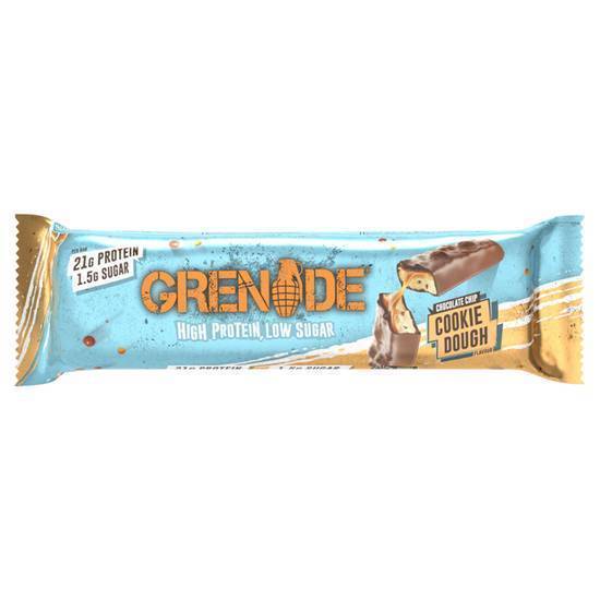 Grenade Chocolate Chip Cookie dough Protein bar 60g Original Price £4.69