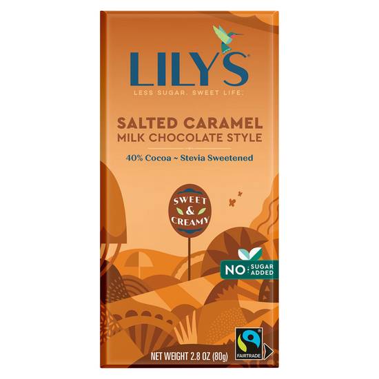 Lily's Salted Caramel Milk Chocolate Style