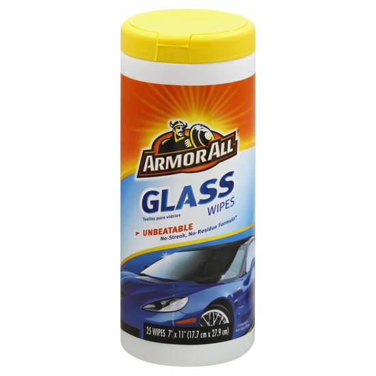 Armor All Unbeatable Glass Wipes (7 x 11 in )