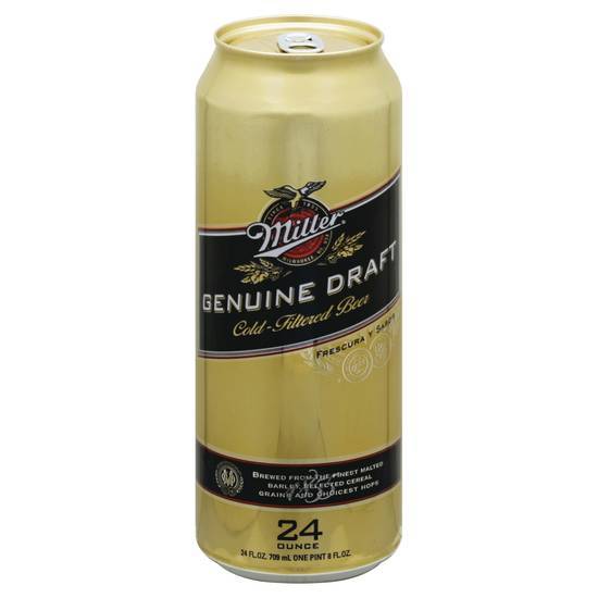 Miller Genuine Draft Beer (24 fl oz)