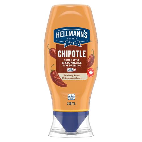 Hellmann's Chipotle Mayonnaise Sauce Dressing (340 ml)