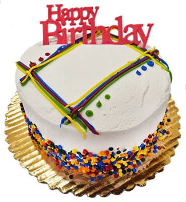 Happy Birthday Modern Cake - Ea
