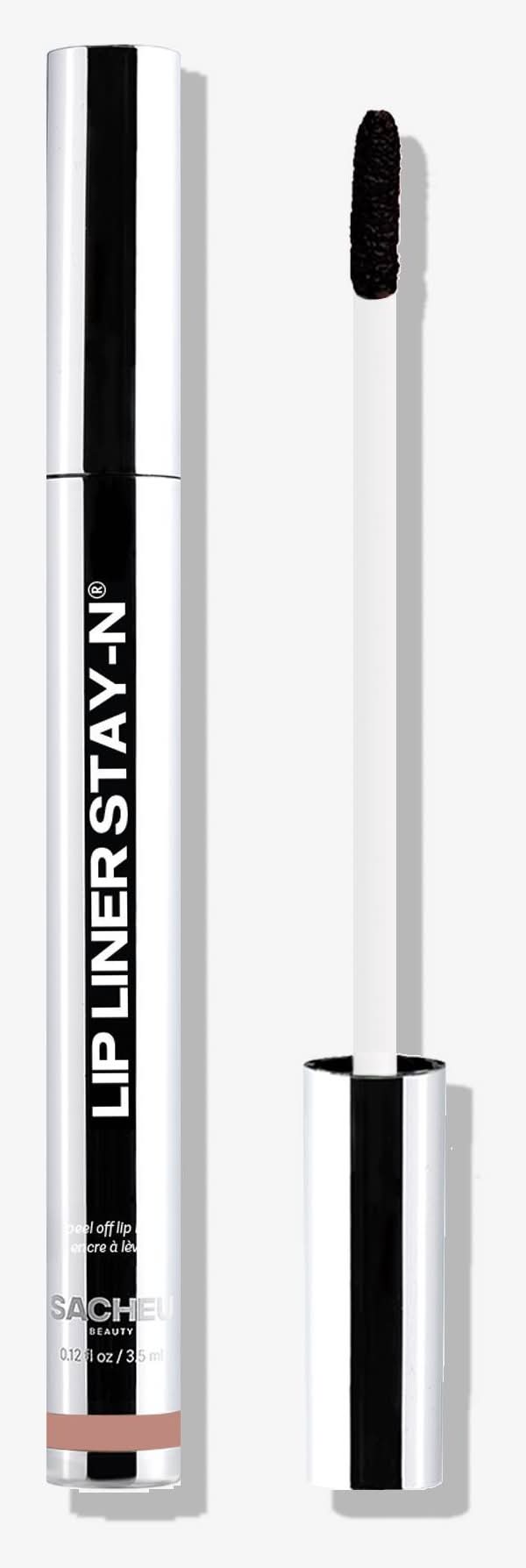 Sacheu Lip Liner Stay-N Peel Off Lip Stain, Low Key (0.12 fl oz)