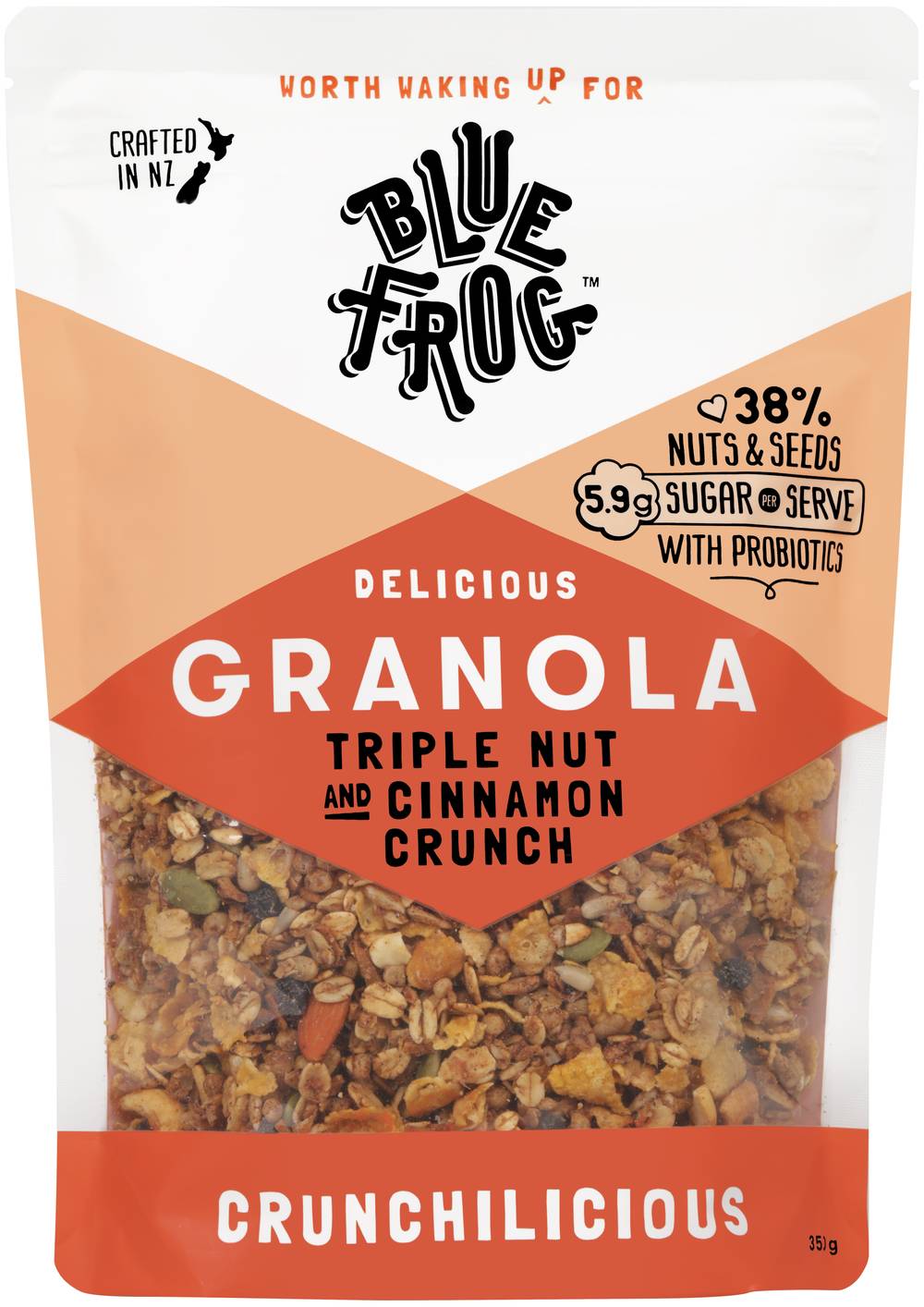 Blue Frog Granola Triple Nut and Cinnamon (350g)