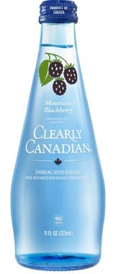Clearly Canadian Sparkling Water Beverage, Mountain Blackberry (11 fl oz)