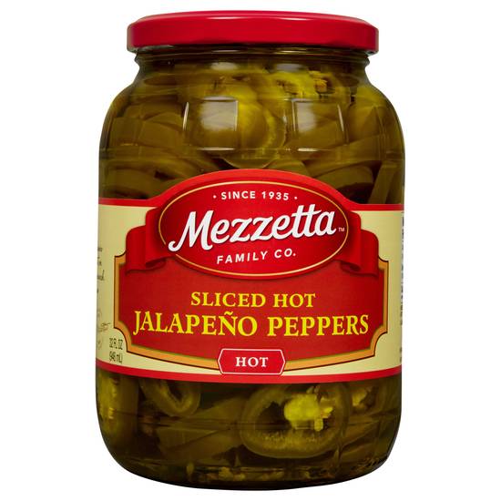 Mezzetta Deli-Sliced Hot Jalapeno Peppers (32 oz)