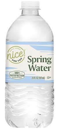 Nice! Spring Water (20 fl oz)