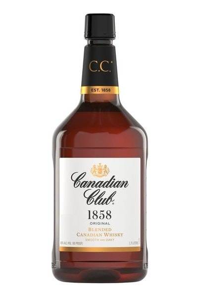 Canadian Club Blended Canadian Imported 1858 Whiskey (1.75 L)