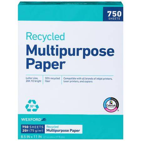 Wexford Multipurpose Recycled Paper (8.5 in. * 11 in.)