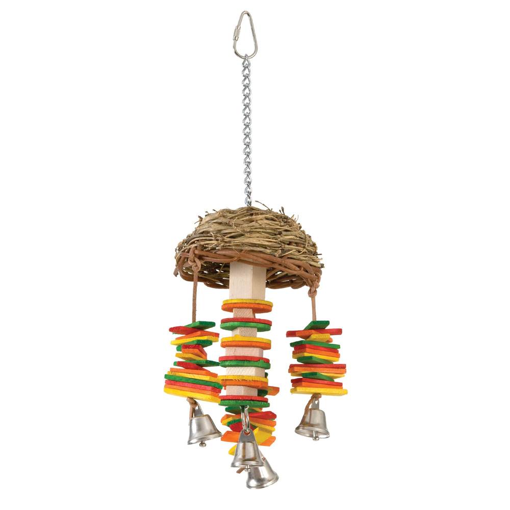 All Living Things® Hanging Basket Bird Toy