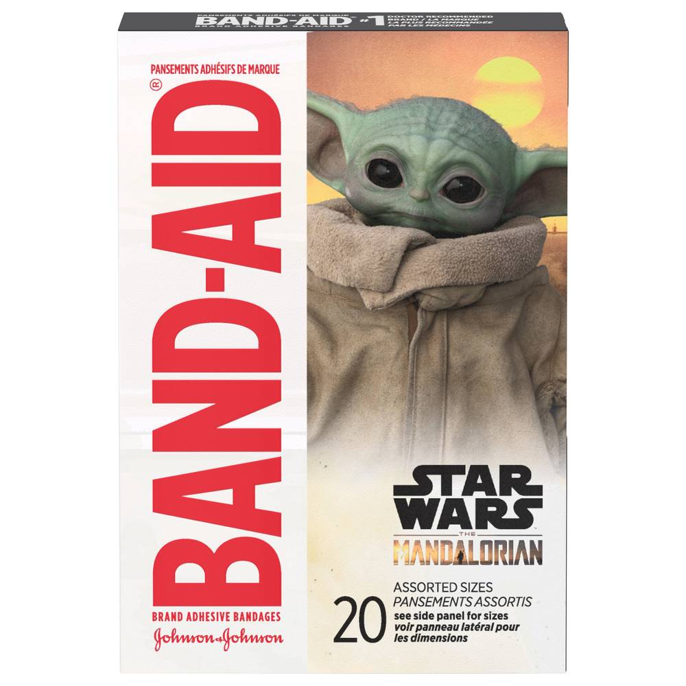 Band-Aid Mandalorian Adhesive Bandages (0.6 oz)