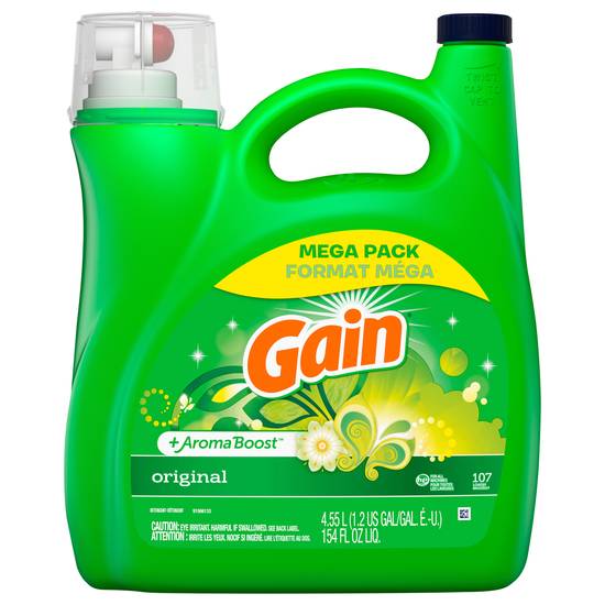 Gain +Aroma Boost Original Detergent