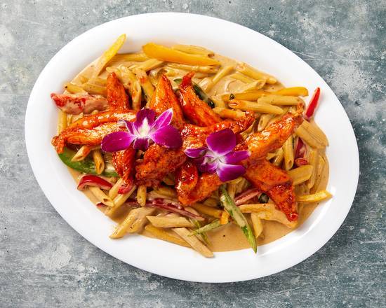 Rasta Pasta with Chicken Tenders