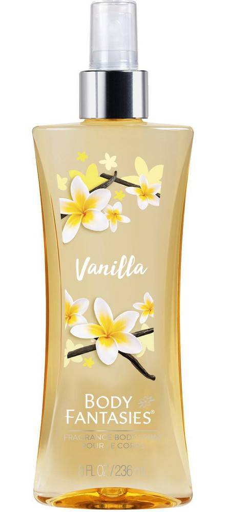 Body Fantasies Vanilla Fragrance Body Spray (236 ml)