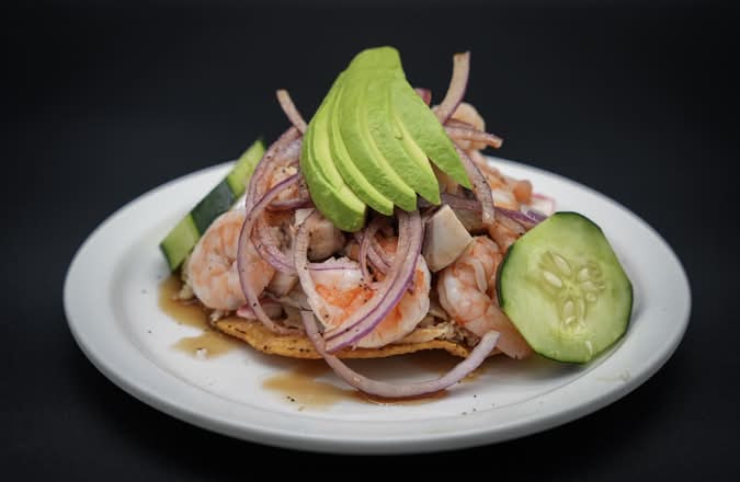 Mixed Tostada (Tostada Mixta)