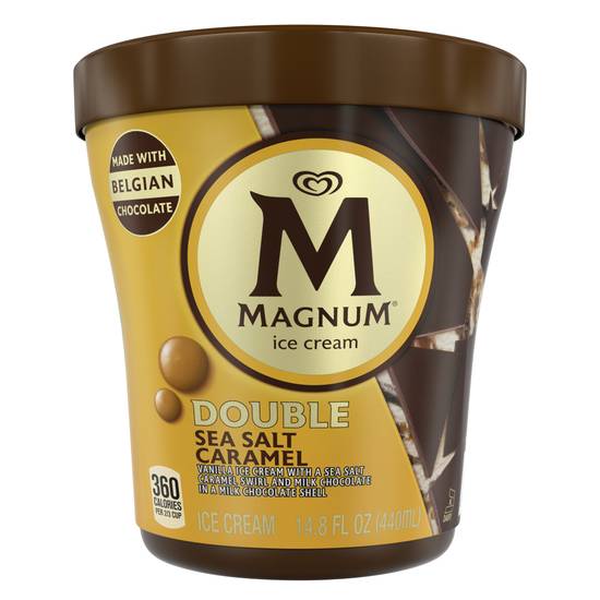 Magnum Ice Cream Tub Double Sea Salt Caramel (14.8 oz)