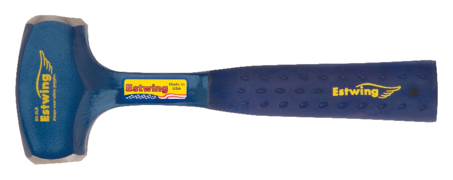 Estwing 3 Lb Steel Drilling Hammer 9 In. Steel Handle