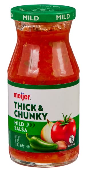 Meijer Mild Thick & Chunky Salsa (16 oz)