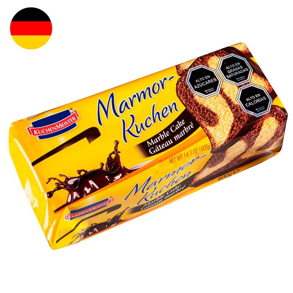 KuchenMeister · Marmor kuchen queque marmolado - Vainilla-Chocolate (400 g)