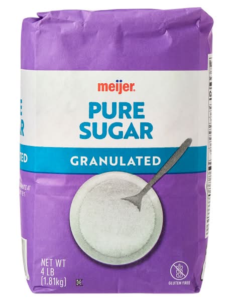 Meijer Pure Granulated Sugar (4 lbs)