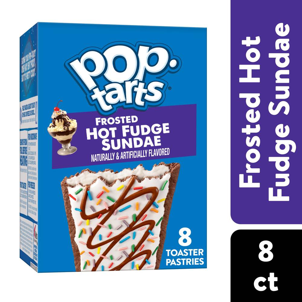 Pop-Tarts Frosted Hot Fudge Sundae Toaster Pastries (8 ct)